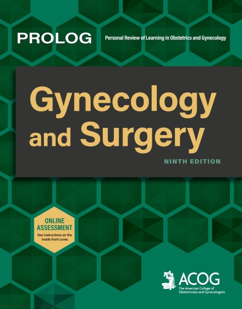 Cover image for book PROLOG: Gynecology and Surgery (Assessment & Critique)