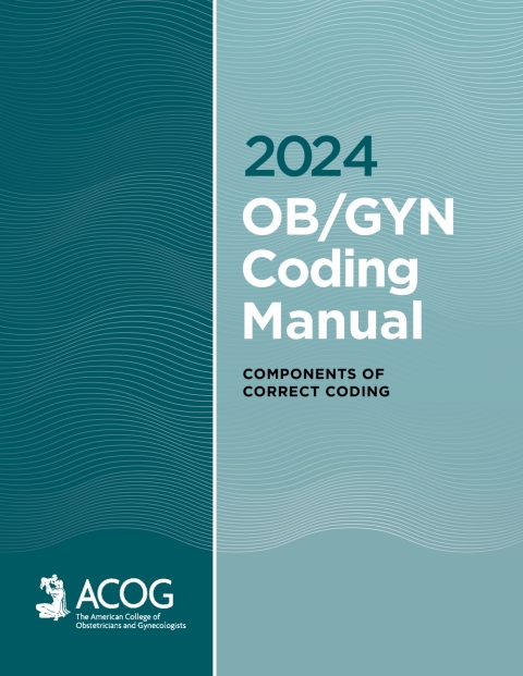 Cover image for book 2024 OB/GYN Coding Manual