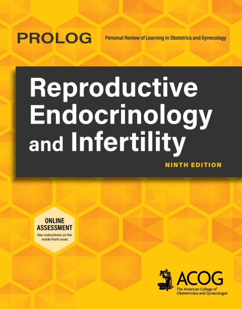 Cover image for book PROLOG: Reproductive Endocrinology and Infertility (Assessment & Critique)