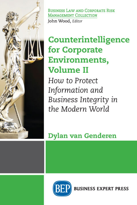 Cover image for book Counterintelligence for Corporate Environments, Volume II
