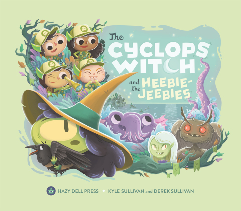Cover image for book The Cyclops Witch and the Heebie-Jeebies