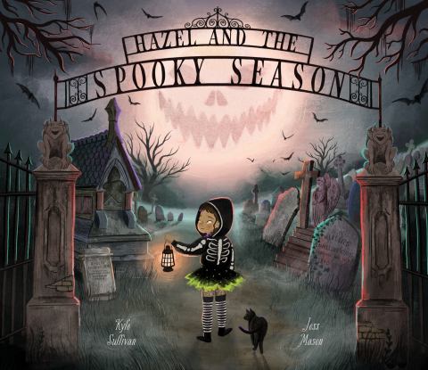 Cover image for book Hazel and the Spooky Season
