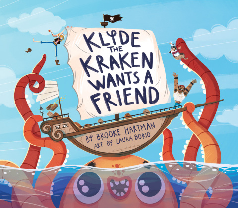 Cover image for book Klyde The Kraken Wants a Friend