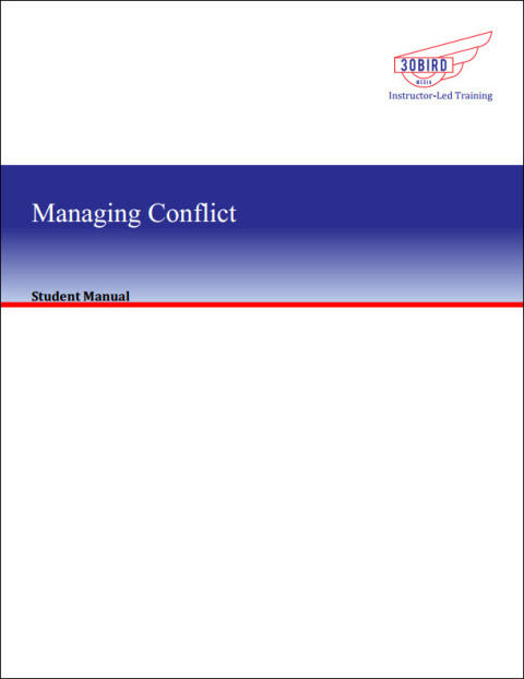 Cover image for book Managing Conflict: Student Manual