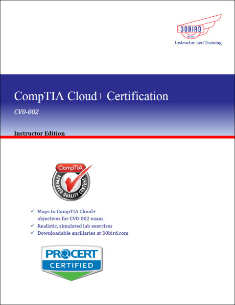 Cover image for book CompTIA Cloud+ Certification (Instructor Edition R1.1)