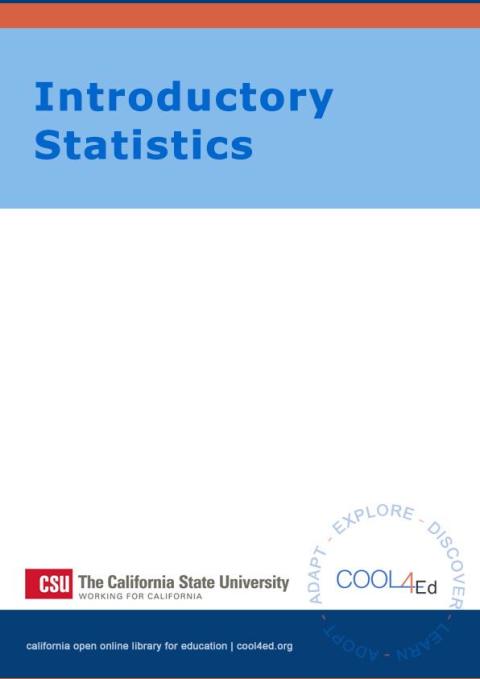 Cover image for book Introductory Statisics CSU Interactive OpenStax