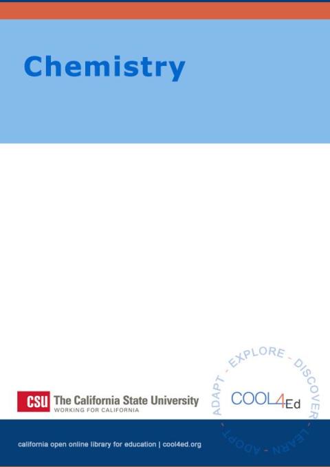 Cover image for book Chemistry CSU Interactive OpenStax