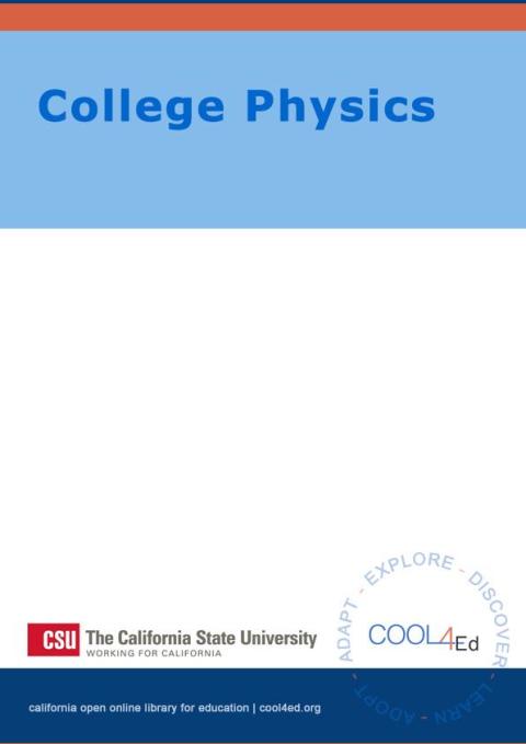 Cover image for book College Physics CSU Interactive OpenStax