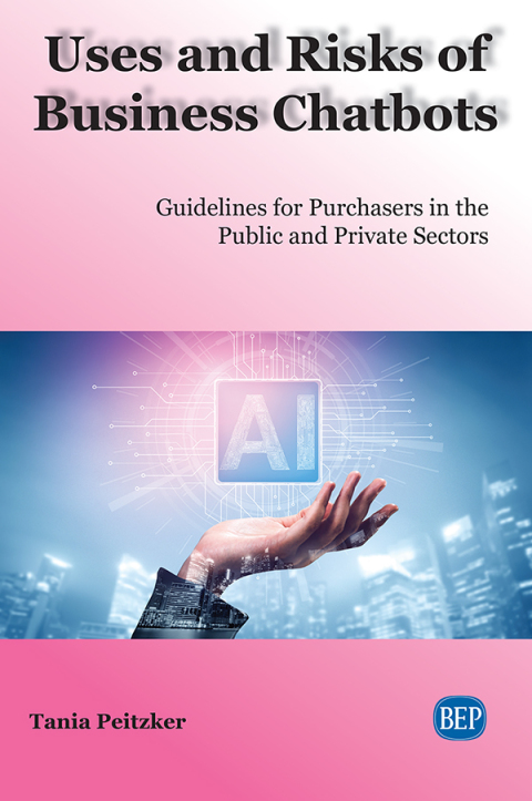 Cover image for book Uses and Risks of Business Chatbots