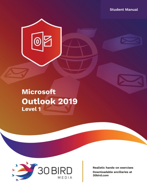 Cover image for book Microsoft Outlook 2019 Level 1 (Student Edition)