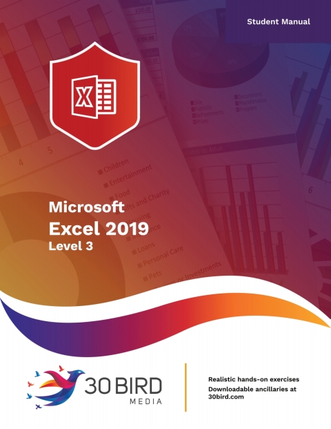 Cover image for book Microsoft Excel 2019 Level 3 (Student Edition)