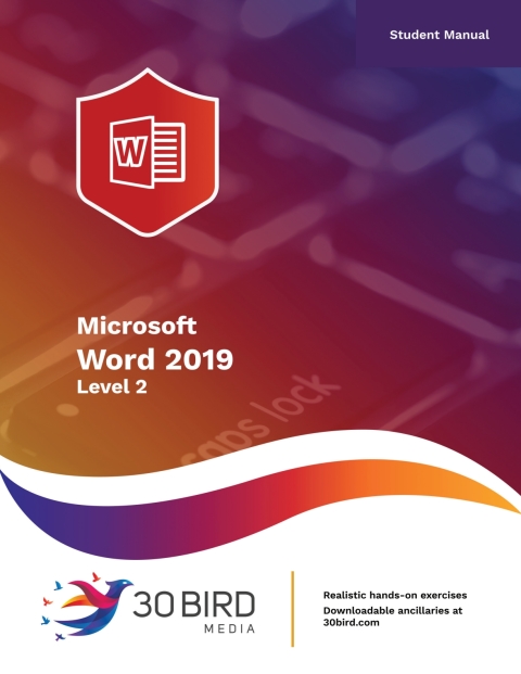 Cover image for book Microsoft Word 2019 Level 2 (Student Edition)