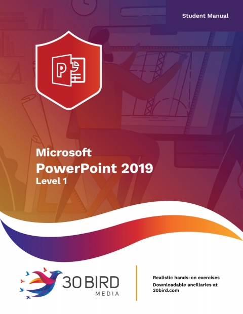 Cover image for book Microsoft PowerPoint 2019 Level 1 (Student Edition)