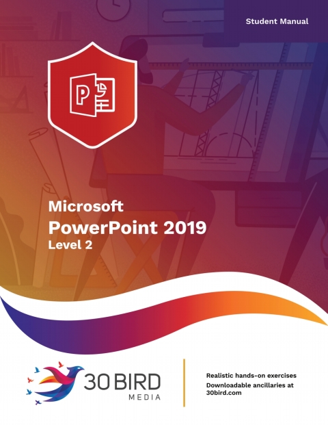 Cover image for book Microsoft PowerPoint 2019 Level 2 (Student Edition)