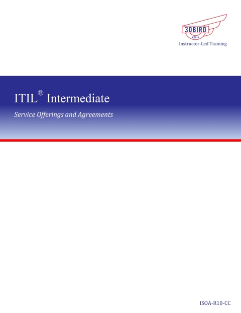 Cover image for book ITIL Intermediate: Service Offerings and Agreements