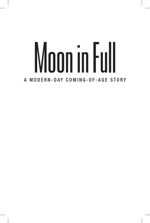 Cover image for book Moon in Full