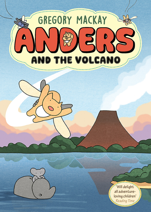 Cover image for book Anders and the Volcano: Anders 2