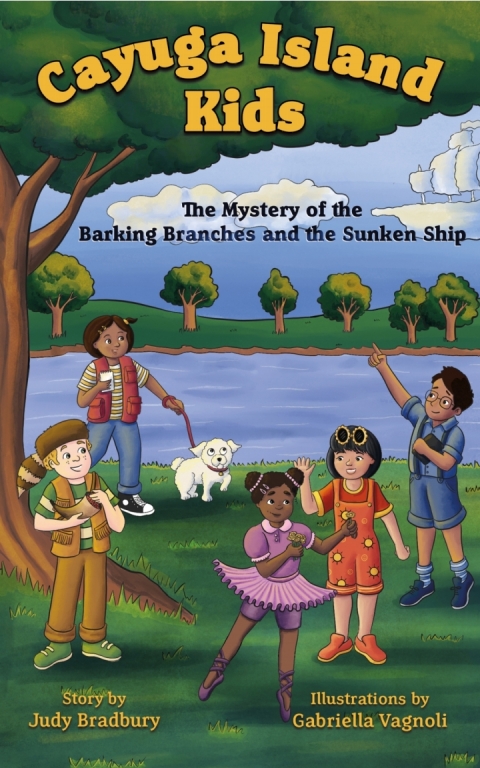 Cover image for book The Mystery of the Barking Branches and the Sunken Ship