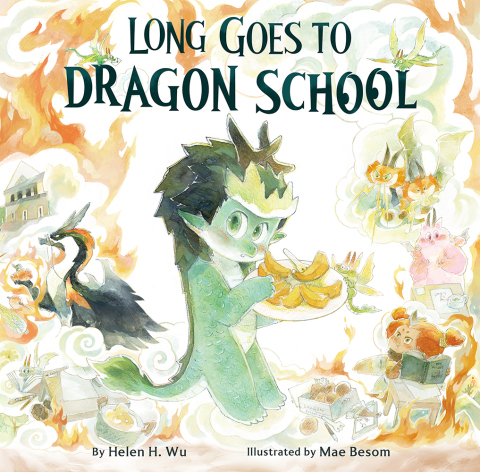 Cover image for book Long Goes to Dragon School