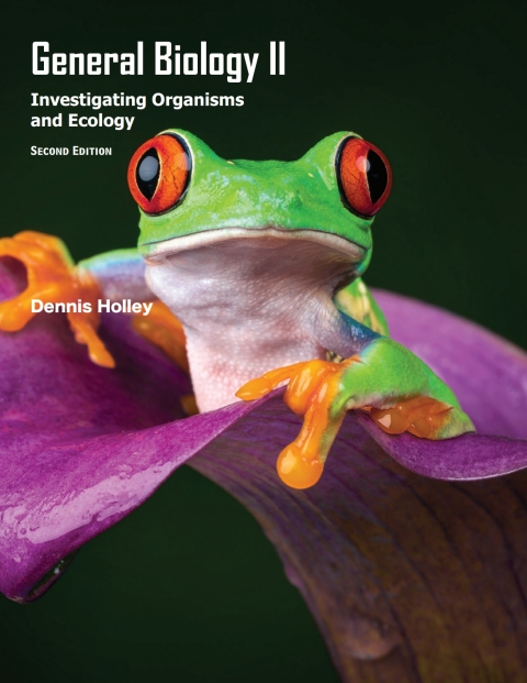 Cover image for book General Biology II: Investigating Organisms and Ecology