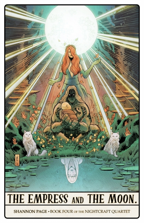 Cover image for book The Empress and The Moon