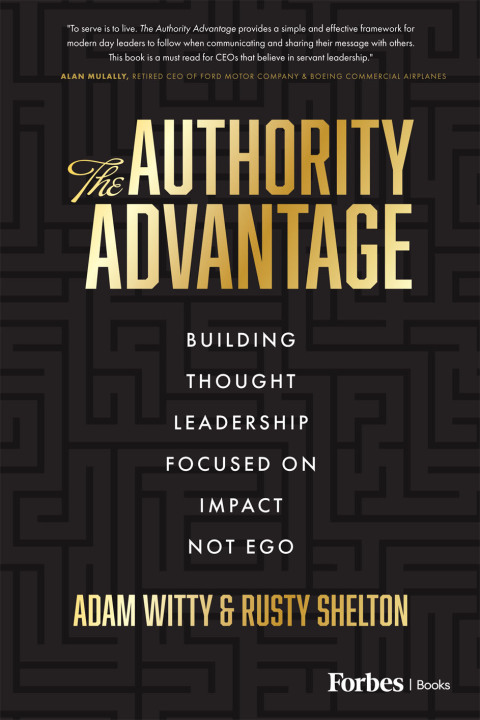 Cover image for book The Authority Advantage