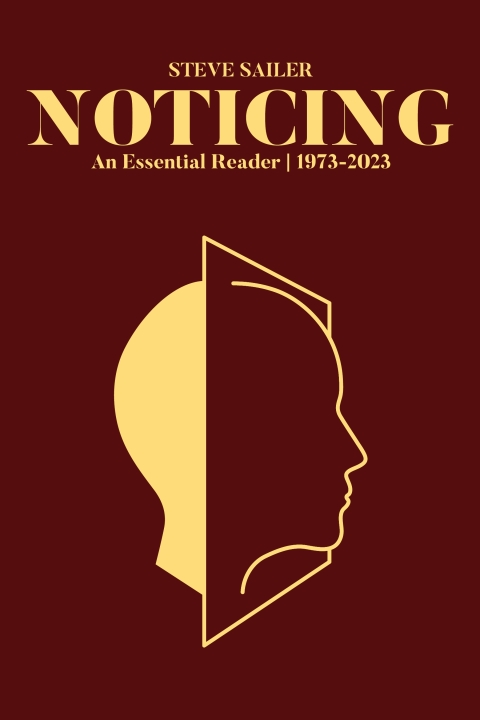 Cover image for book Noticing: An Essential Reader (1973–2023)
