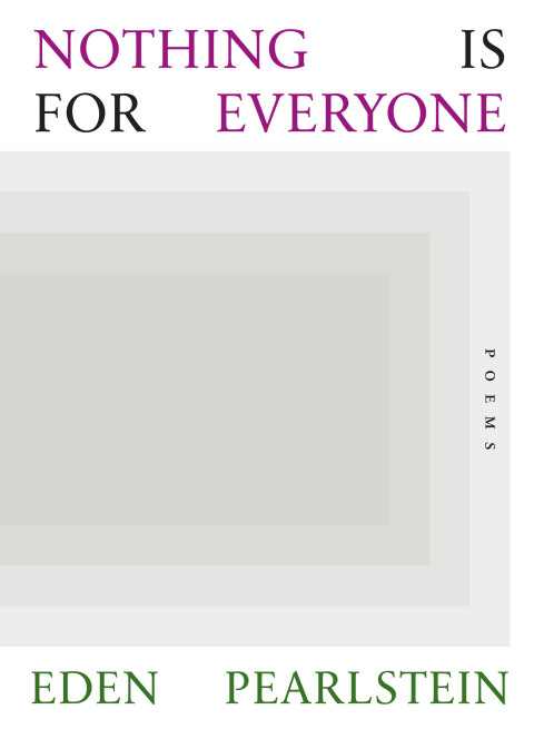 Cover image for book Nothing Is for Everyone