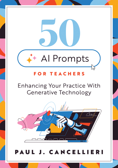Cover image for book Fifty AI Prompts for Teachers