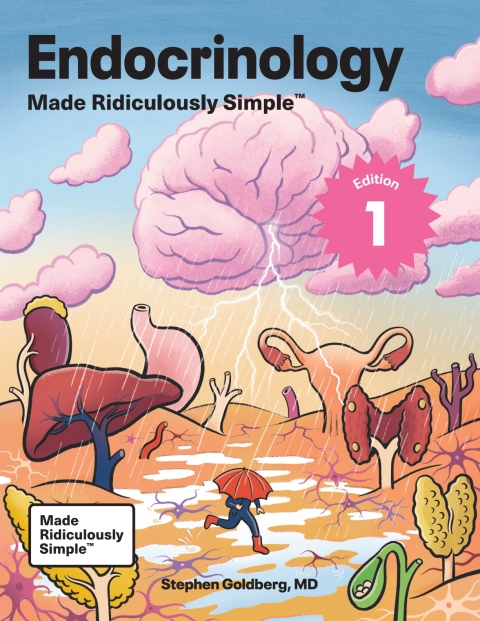 Cover image for book Endocrinology Made Ridiculously Simple