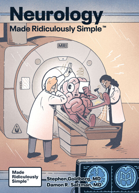 Cover image for book Neurology Made Ridiculously Simple