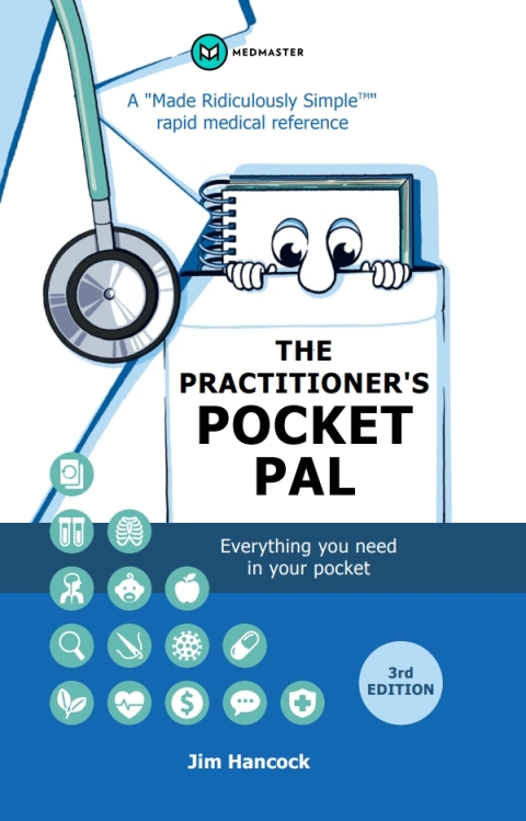 Cover image for book The Practitioner's Pocket Pal: A "Made Ridiculously Simple" Rapid Medical Reference