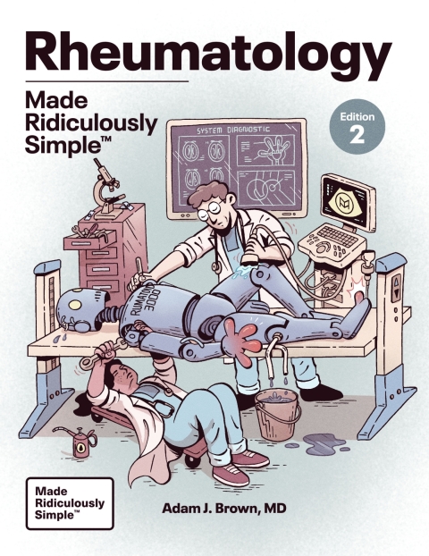 Cover image for book Rheumatology Made Ridiculously Simple