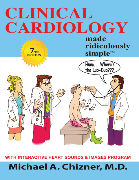 Cover image for book Clinical Cardiology Made Ridiculously Simple