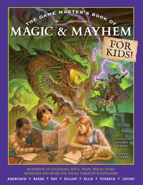 Cover image for book The Game Master's Book of Magic & Mayhem for Kids