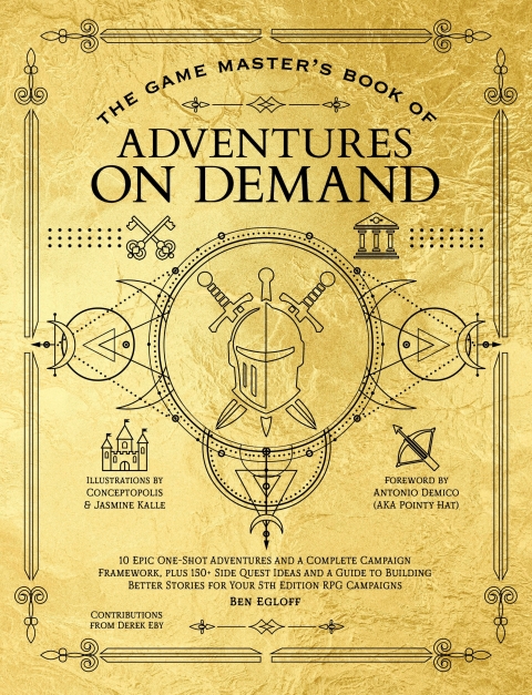 Cover image for book The Game Master's Book of Adventures on Demand
