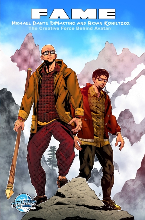 Cover image for book FAME: Michael Dante DiMartino and Bryan Konietzko: The Creative Force Behind Avatar
