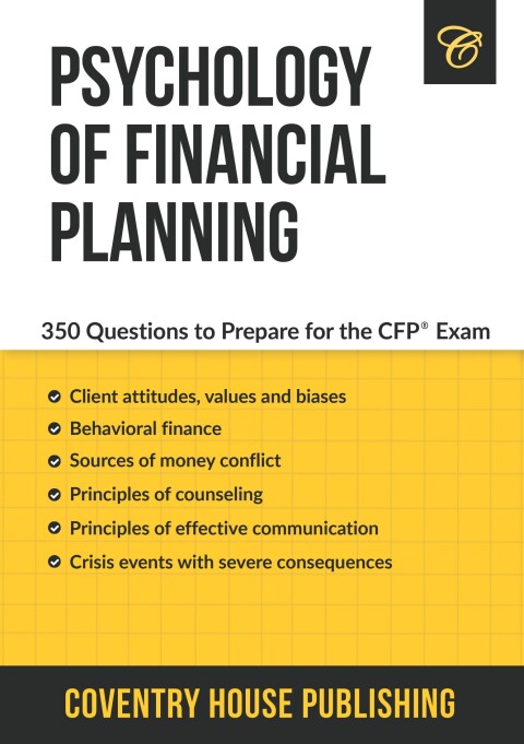 Cover image for book Psychology of Financial Planning: 350 Questions to Prepare for the CFP Exam