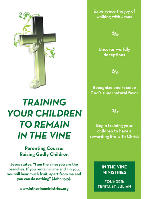 Cover image for book Training Your Children to Remain in the Vine