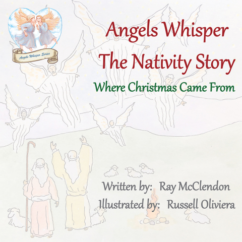 Cover image for book Angels Whisper the Nativity Story