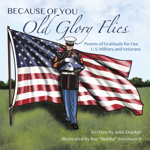 Cover image for book Because of You Old Glory Flies