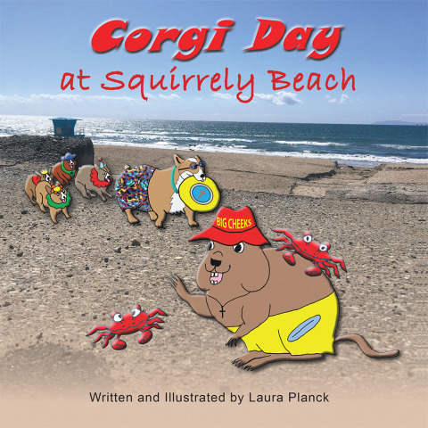 Cover image for book Corgi Day at Squirrely Beach