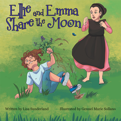 Cover image for book Ellie and Emma Share the Moon