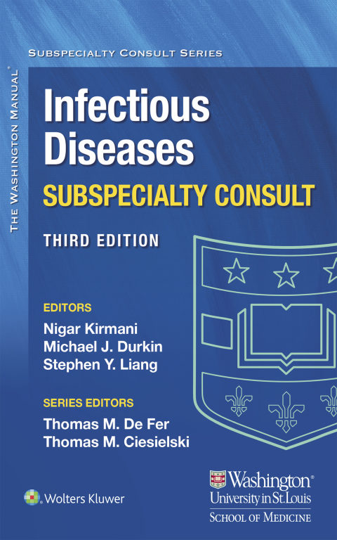 Cover image for book Washington Manual Infectious Disease Subspecialty Consult
