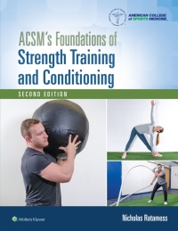 Cover image: ACSM's Foundations of Strength Training and Conditioning 2nd edition 9781975118754