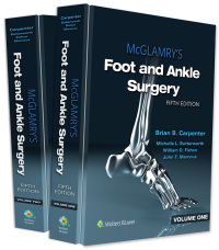 Cover image: McGlamry's Foot and Ankle Surgery 5th edition 9781975136062