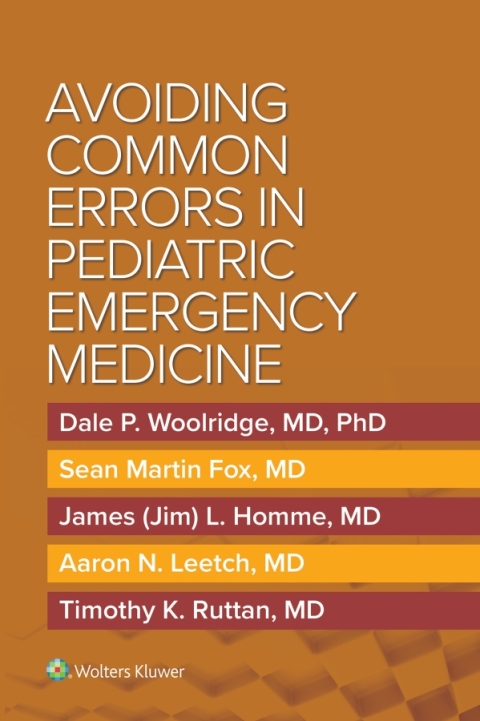 Cover image for book Avoiding Common Errors in Pediatric Emergency Medicine