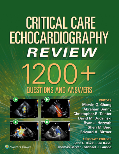 Cover image for book Critical Care Echocardiography Review
