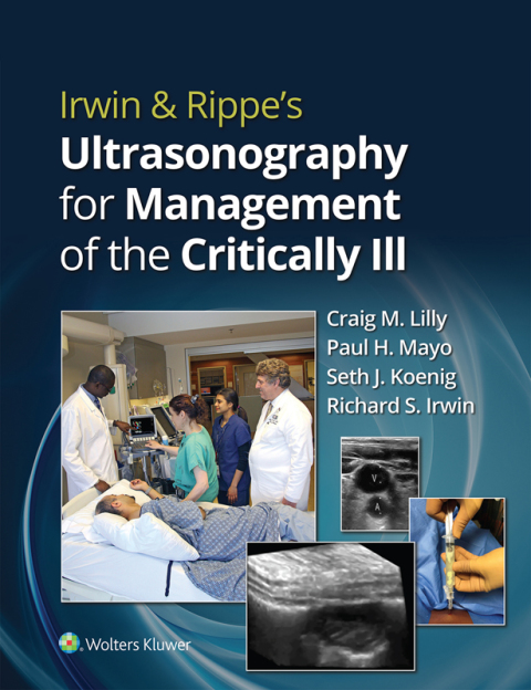 Cover image for book Irwin & Rippe’s Ultrasonography for Management of the Critically Ill