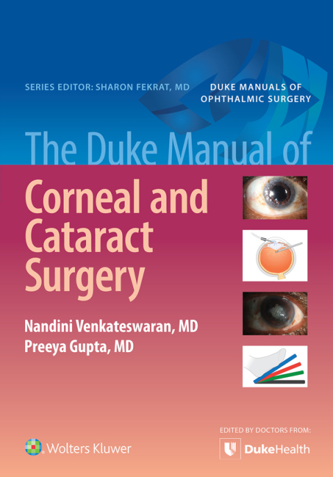 Cover image for book The Duke Manual of Corneal and Cataract Surgery